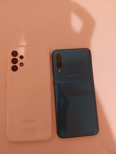 Samsung Galaxy A13, rəng - Ağ, Barmaq izi