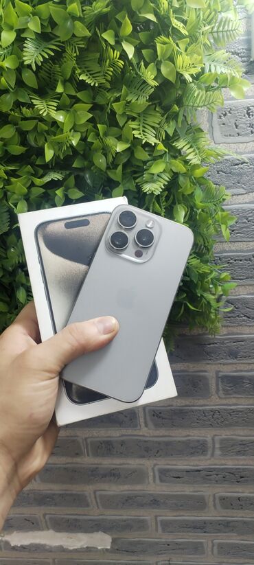 15 pro max 256 ikinci el: IPhone 15 Pro Max, 256 ГБ, Natural Titanium, Гарантия, Кредит, Беспроводная зарядка