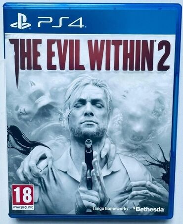ps 2 qiymeti: The Evil Within, Экшен, Б/у Диск, PS4 (Sony Playstation 4), Самовывоз