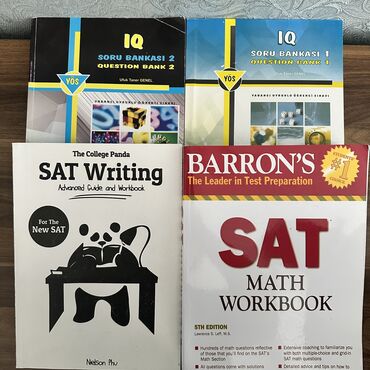 Kitablar, jurnallar, CD, DVD: ~Barron’s Math workbook 5th edition - 10 AZN ~ College Panda Sat