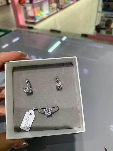 Серебряные наборы украшений: Набор украшений, Проба 925, Женские, Новый — 16