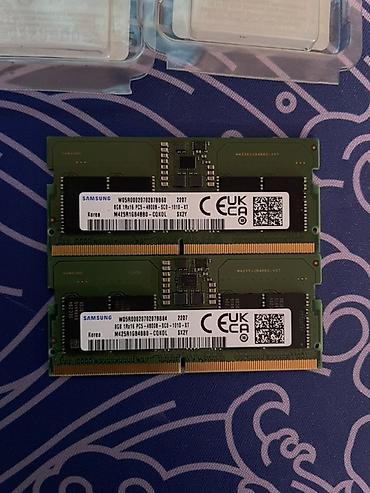 Samsung SO-DIMM DDR5 16 ГБ — комплект из 2 модулей по 8 ГБ (итого 16