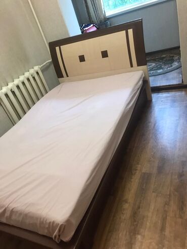 сколько стоит двуспальная кровать с матрасом: Эки кишилик керебет, Without a mattress, узуну - 200 см