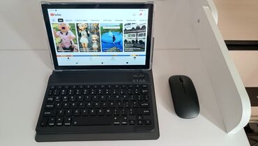 logitech клавиатура: Планшет, память 512 ГБ, 9" - 10", Wi-Fi, Новый, Классический цвет - Черный