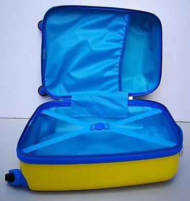 Rančevi, torbe i koferi: Dečji kofer sa motivom Miniona - Čvrsta ABS/PC školjka sa sjajnom — 2