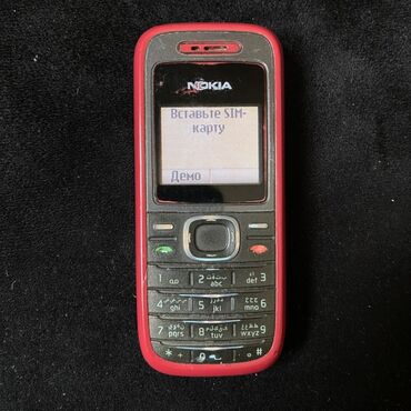 сотывый телефон: Nokia 1, Б/у, цвет - Красный, 1 SIM