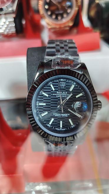 bakida saat: Rolex Oyster Perpetual Datejust kişi qol saatları - Korpus — 2