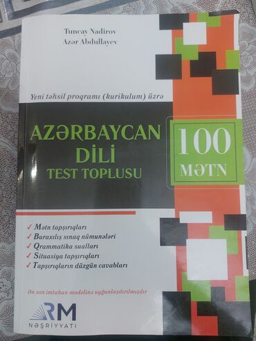 az dili test toplusu cavabları: Az Dili Test Toplusu 100 Mətn, İlk beş mətinin işlənməyinə baxmayarağ