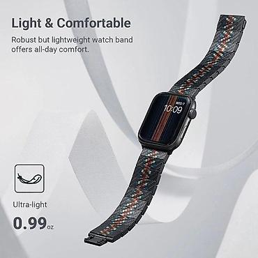 qayış: "Apple Watch" üçün karbon fiber saat bandıApple Watch üçün Karbon — 2