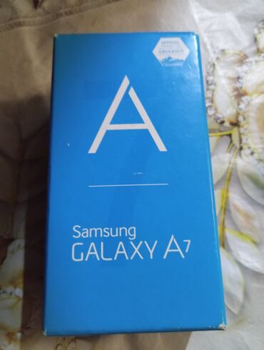 samsung j5 2015 ekran: Samsung Galaxy A7, rəng - Göy