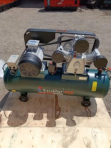 force 142: Поршневой воздушный компрессор Excalibur 200 L - Ресивер: 200 литров — 3