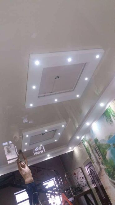 Натяжной потолок: Натяжной потолок Глянцевое, Матовое Гарантия — 7