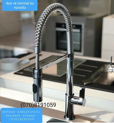 Mətbəx kranları: Metbex ucun simistiteler moykalar Her nov model movcutdur Hamam ucun — 20