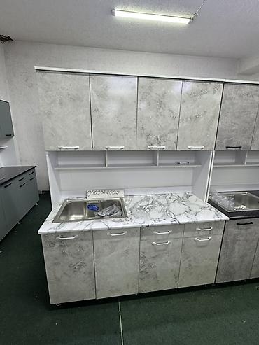 Кухонные гарнитуры: Кухонный гарнитур модульный - Комплектация: нижние тумбы с дверцами и — 15