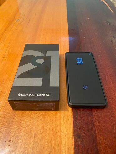 Samsung: Samsung Galaxy S21 Ultra, 256 GB, rəng - Qara, Simsiz şarj — 4