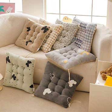 Подушки: Мягкие декоративные подушки-сидушки для стула Цена по акции по 400 — 22