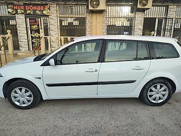 cesqa satisi: Renault Mégane II Grandtour (universal), ağ rəng. Xüsusiyyətlər: - — 7