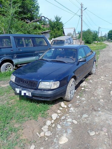 битый машына: Audi 100: 1992 г., 2 л, Механика, Бензин, Седан