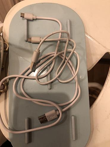 bluetooth qulaqliq: CASIM şarj cihazı və kabel dəsti - Model: K-B6 - Giriş: AC 100–240V — 6