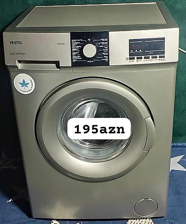 Məişət texnikası: VESTEL paltaryuyan maşın – model W 6104 DS - Yükləmə həcmi: 6 kq - — 1