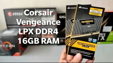 оперативная память 16: Оперативная память, Новый, Corsair, 16 ГБ, DDR4, 2666 МГц, Для ПК