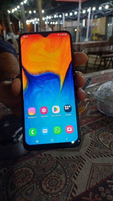 samsung not 11: Samsung A20s, 32 GB, rəng - Qara