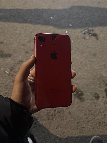 IPhone Xr, Б/у, 128 ГБ, Красный, 79 %