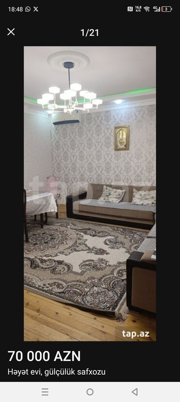 Həyət evləri və villaların satışı: Maştağa qəs. 4 otaqlı, 110 kv. m, Kredit yoxdur, Orta təmir — 8