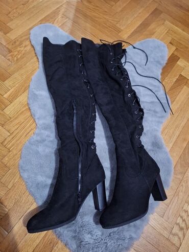 Women's Footwear: Boots, 40, color - Black