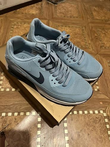 н макс: Кроссовки Nike Air Max в серо-голубом цвете. Размер:37 Модель — 1