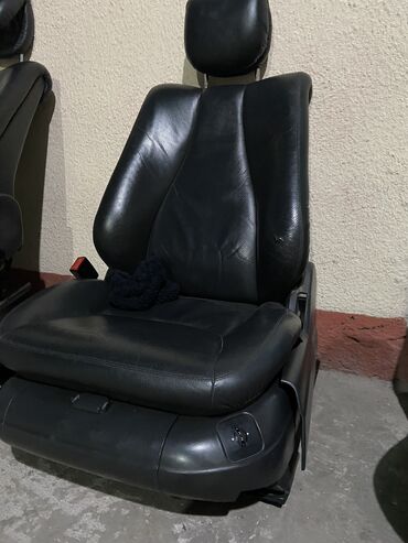 Автозапчасти: Комплект сидений, Кожа, Mercedes-Benz 2001 г., Б/у, Оригинал, Германия