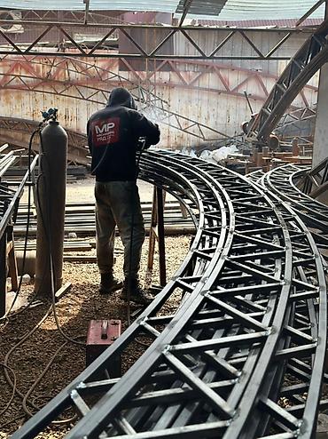 Канцтовары: Металлические навесы и каркасы под ключ - Проектирование: 3D‑схемы и — 8