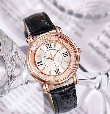 Ručni satovi: Divan model ženskog sata sa kristalima u kućištu u više boja — 6