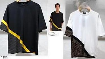 Majice: Men's T-shirt Fendi, bоја - Crna — 21