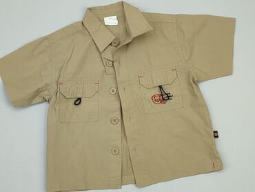 Shirts: Shirt 1.5-2 years, condition - Very good, pattern - Monochromatic, color - Beige