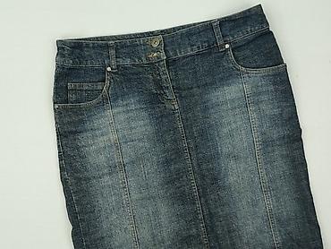 jeans bhs: Niebieski Księżyc, Spódnica damska, rozmiar M — 1