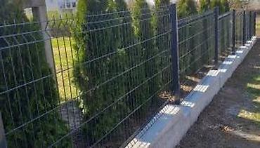 Proizvodi od rolovanog metala, metalni kanali: Panelne ograde akcija 3d 123x250 4mm. Panelna ogradafence system doo — 17