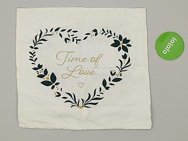 "home and you": Poszewka dekoracyjna na poduszkę „Time of Love” - Wzór: serce z — 2