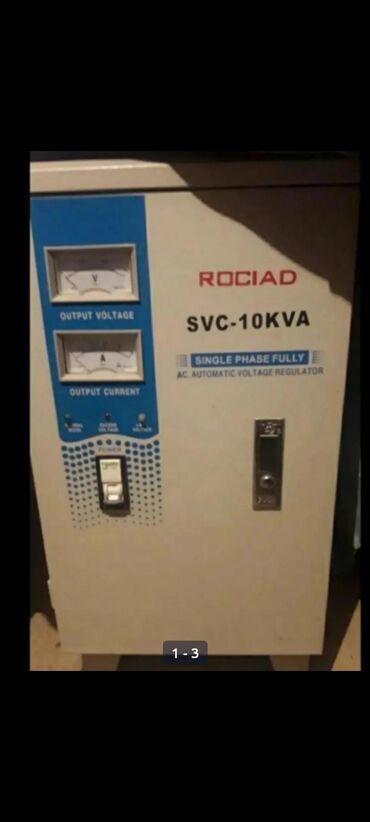 Elektrikli qızdırıcılar və radiatorlar: Stablizator satilir 300azn.Hec bir problemi yoxdu.Az istifade