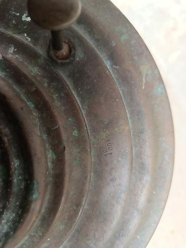 samovar luləyi: Məhsul: Antik 7 L mis samovar Təsvir: - Klassik kömür/od ilə işləyən — 3