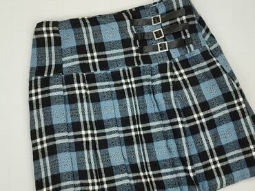 brązowa spódnice mini: Skirt, M (EU 38), condition - Good