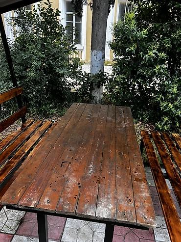 masa ve stullar: Cayci ucun hazir besetkalar Demirler 500 razilasma taxtalar 150 — 5