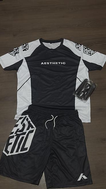кофта s: Мужской спортивный костюм, XL, Новый, цвет - Черный, Бесплатная доставка, Самовывоз, Платная доставка — 1