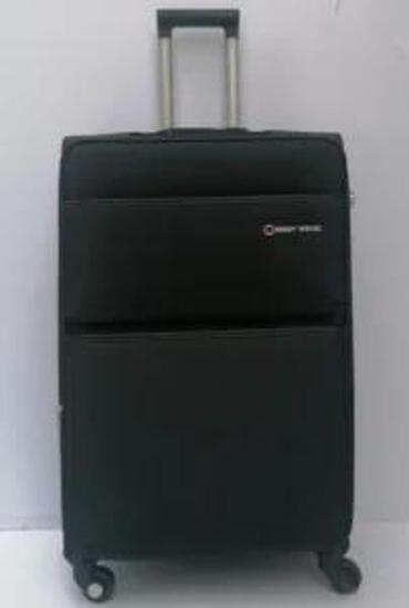 Putni koferi i torbe: Reddy Wenge kofer na točkiće – tekstilni, crne boje - Dimenzije — 16