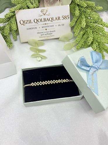 qizil qolbaglar: Браслет, 585 проба — 4