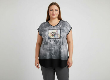 t shirty big bang theory: Women's blouse, size 4XL