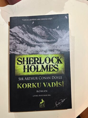 imam cavad hirzi: Sherlock Holmes “Korku vadisi” romanı satıram Əla vəziyyətdədir 10 azn