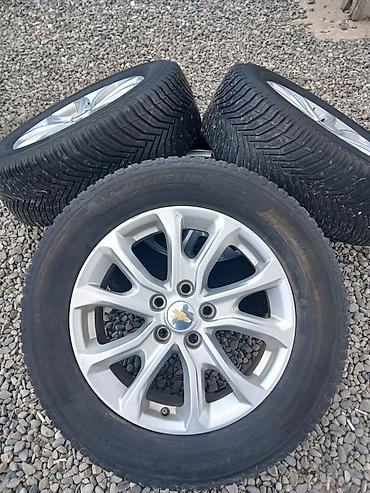 teger: İşlənmiş Disk təkər Chevrolet 225 / 65 / R 17, 5 Boltlu — 1