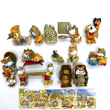Oyuncaqlar: Kinder Surprise Misir Pişikləri Египетские кошки Киндер Сюрприз — 1