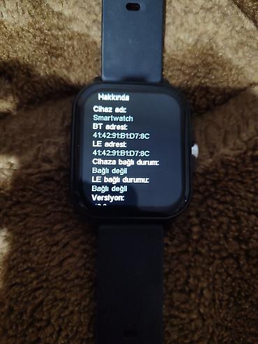 Smart saatlar: İşlənmiş, Smart saat, Smart, Sensor ekran, rəng - Qara — 5